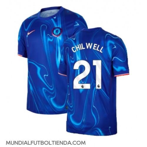 Camiseta Chelsea Ben Chilwell #21 Primera Equipación Replica 2024-25 mangas cortas